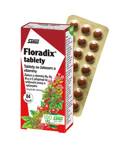 Floradix Železo+ tablety