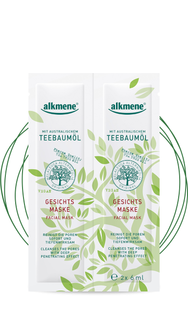 ALKMENE TEA TREE Pleťov&#225; maska 2x 7 ml