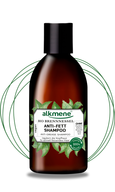 ALKMENE BIO Šampon na mastn&#233; vlasy - Kopřiva 250 ml