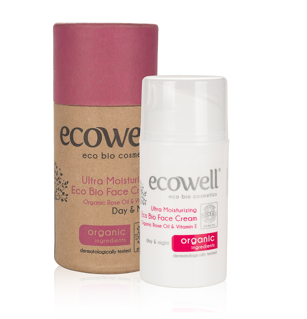 ECOWELL Ultra zvlhčuj&#237;c&#237; kr&#233;m na obličej BIO, 50 ml