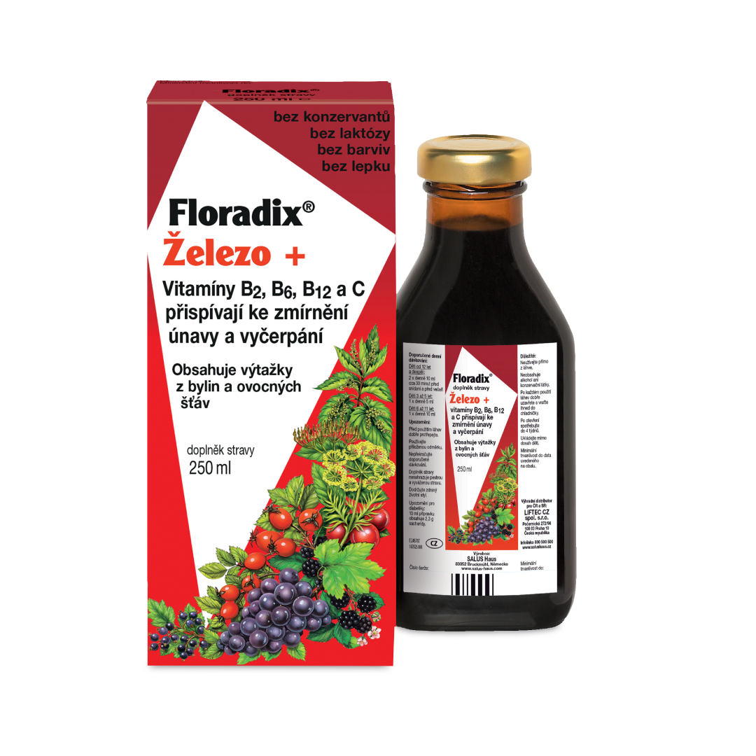 SALUS Floradix Železo+ 250 ml