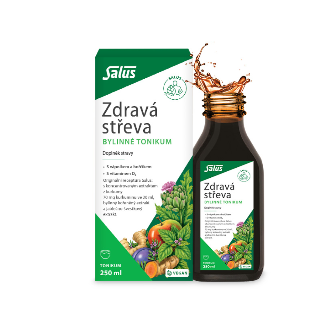 SALUS Bylinn&#233; tonikum pro zdrav&#225; střeva 250 ml