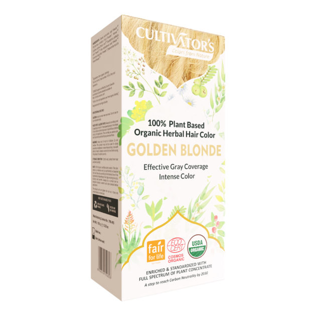 CULTIVATOR 100% přírodní Barva na vlasy 1 - Zlatá Blond