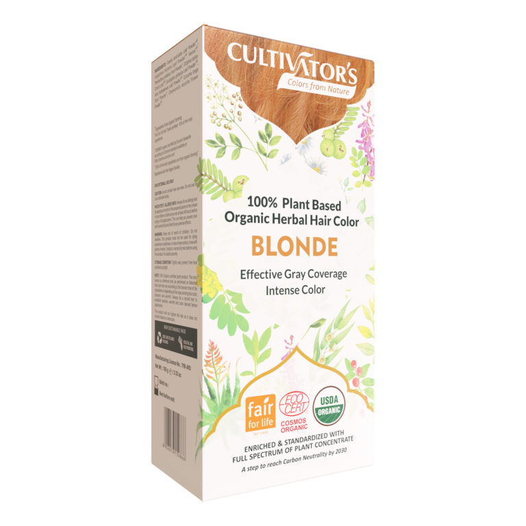 CULTIVATOR 100% přírodní Barva na vlasy 3 - Blond