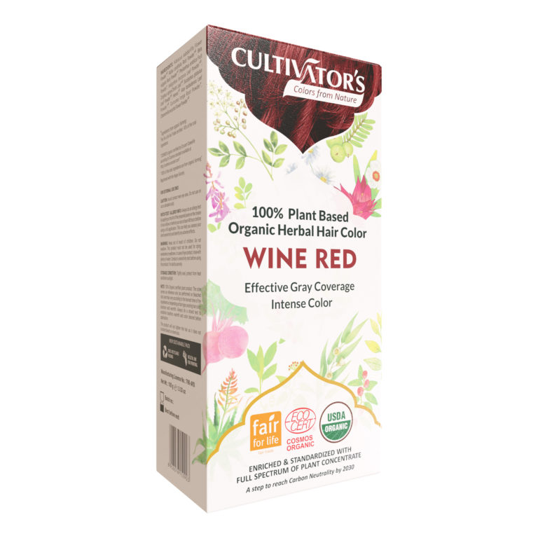 CULTIVATOR 100% přírodní Barva na vlasy 14 - Vínově červená