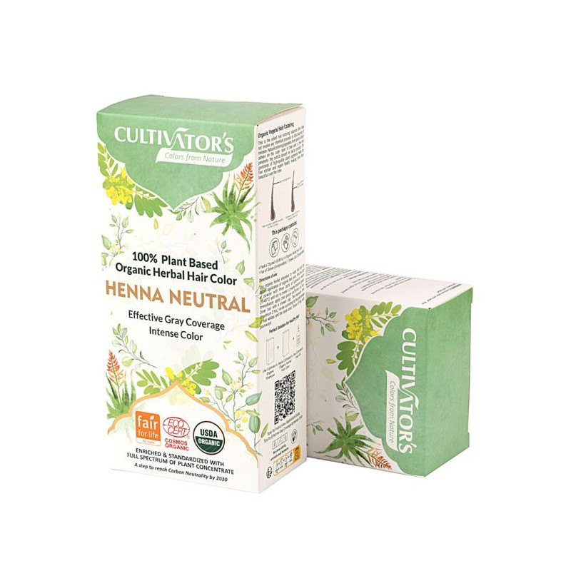 CULTIVATOR 100% př&#237;rodn&#237; Barva na vlasy 18 - Henna Natural