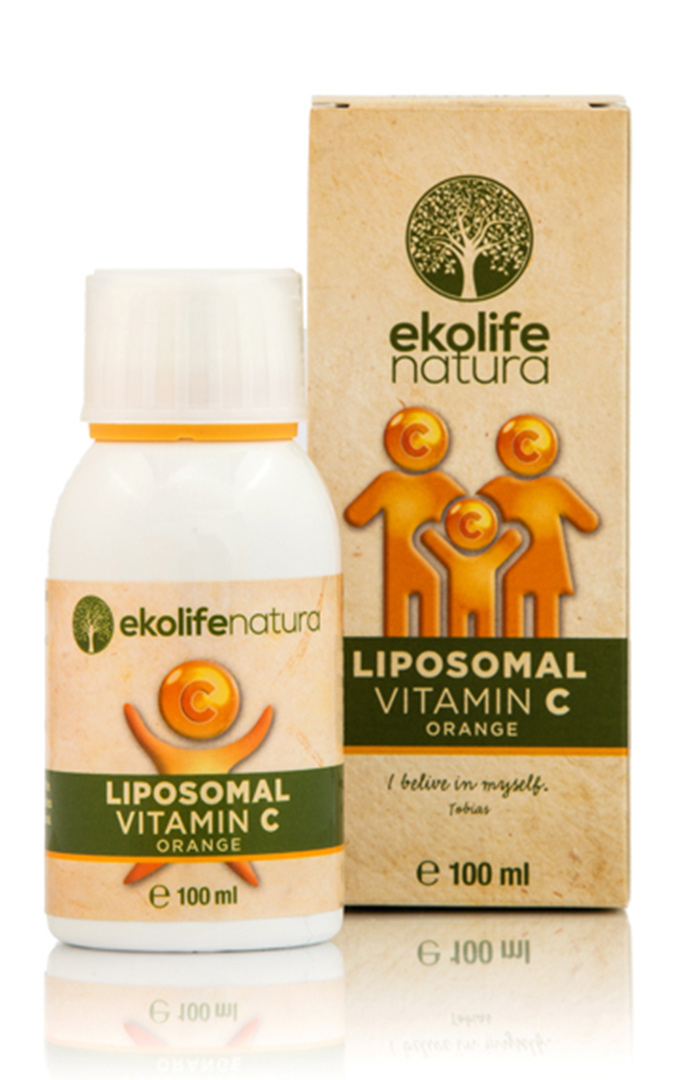 EKOLIFE NATURA Liposom&#225;ln&#237; vitam&#237;n C, kapky 100ml