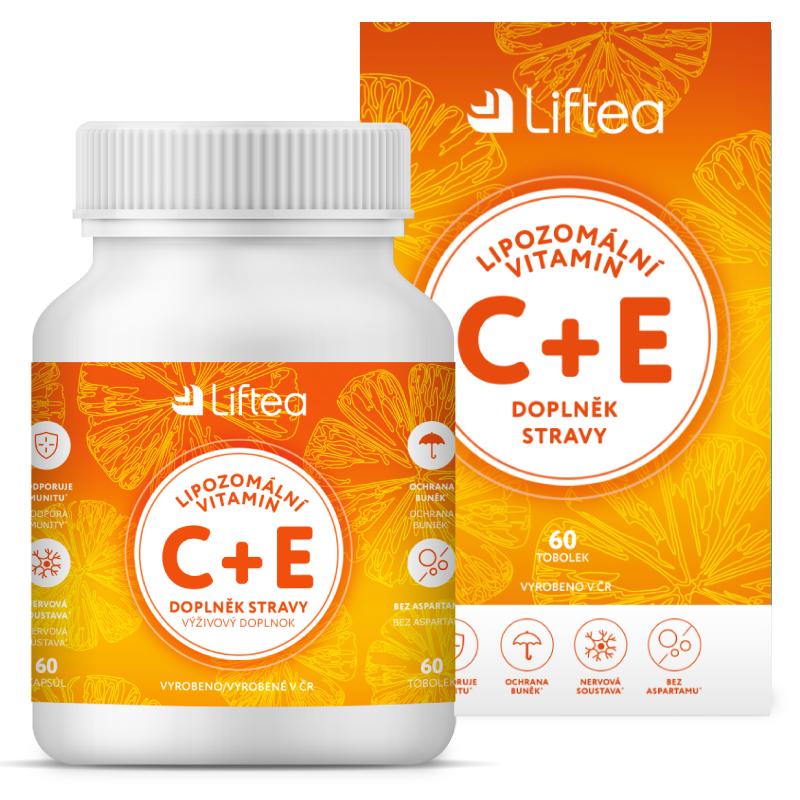 LIFTEA LIPOZOM&#193;LN&#205; VITAM&#205;N C+E 60 tob.