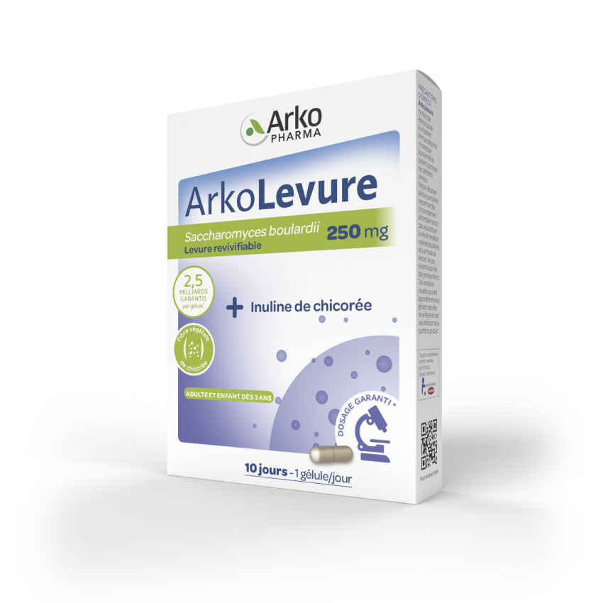 ARKOLEVURE PROBIOTIKA - Saccharomyces boulardii 250 mg, 10 kaps