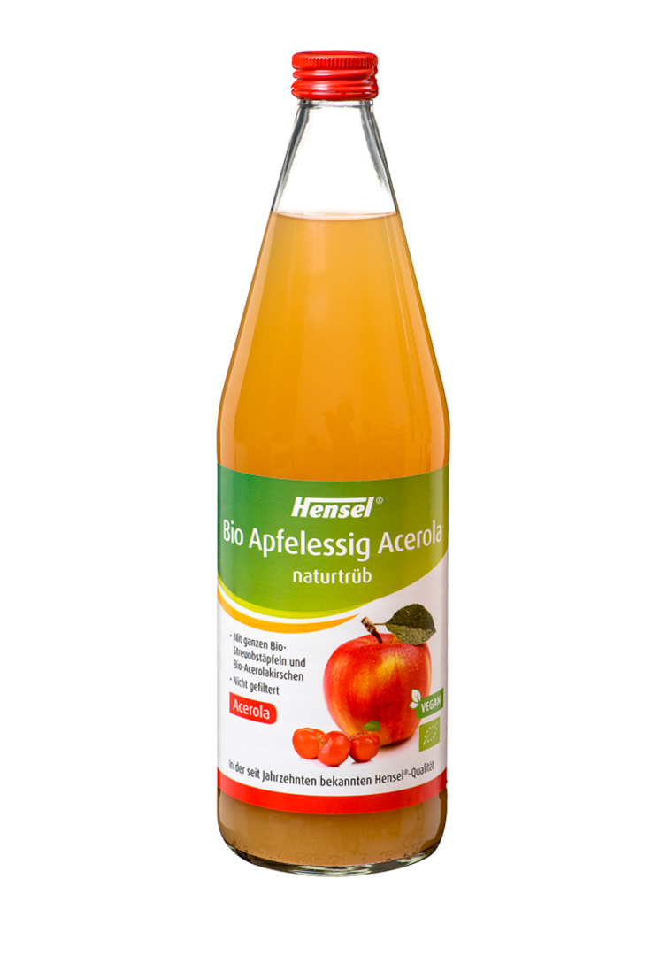 SCHOENENBERGER Hensel BIO Ocet jablečn&#253;, př&#237;rodně kaln&#253;, s Acerolou 750ml