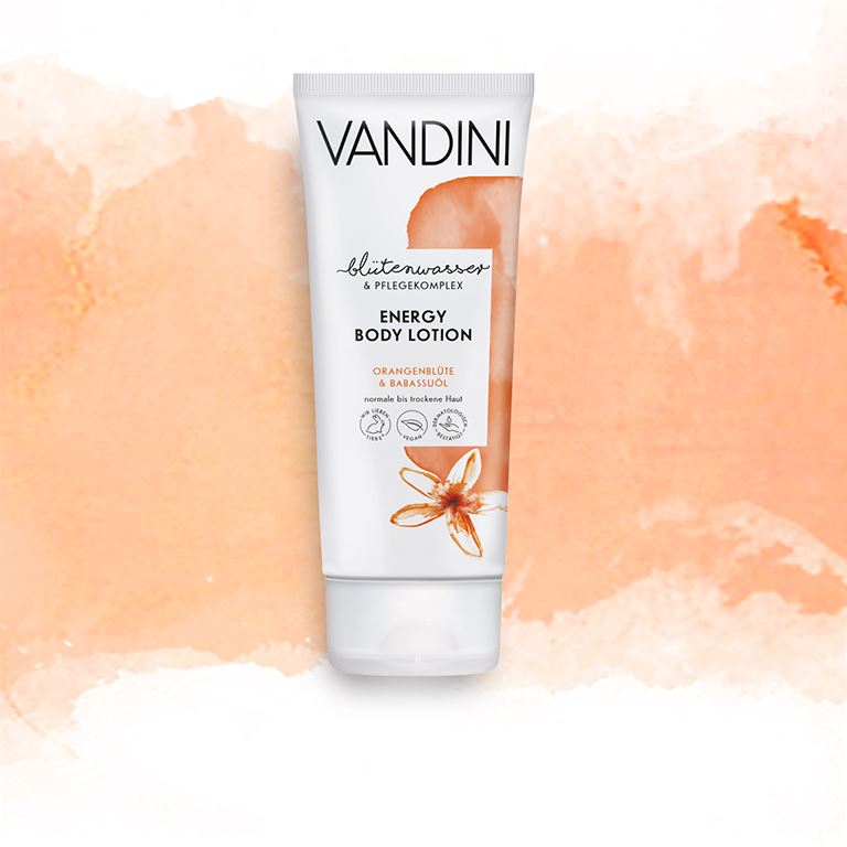 VANDINI ENERGY Tělov&#253; Lotion Pomerančov&#253; květ &amp; Babassu olej 200 ml