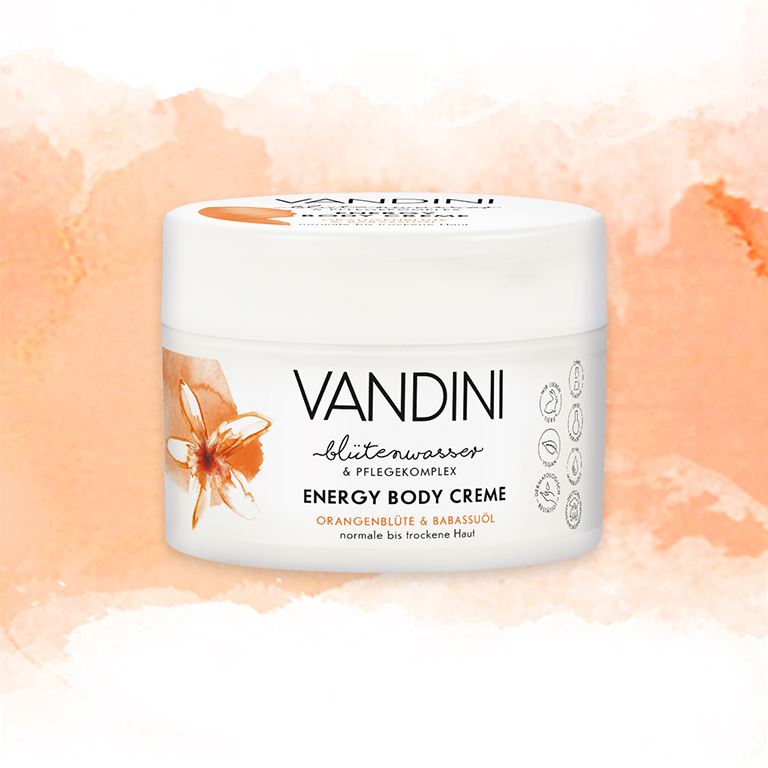 VANDINI ENERGY Tělov&#253; kr&#233;m Pomerančov&#253; květ &amp; Babassu olej 200 ml