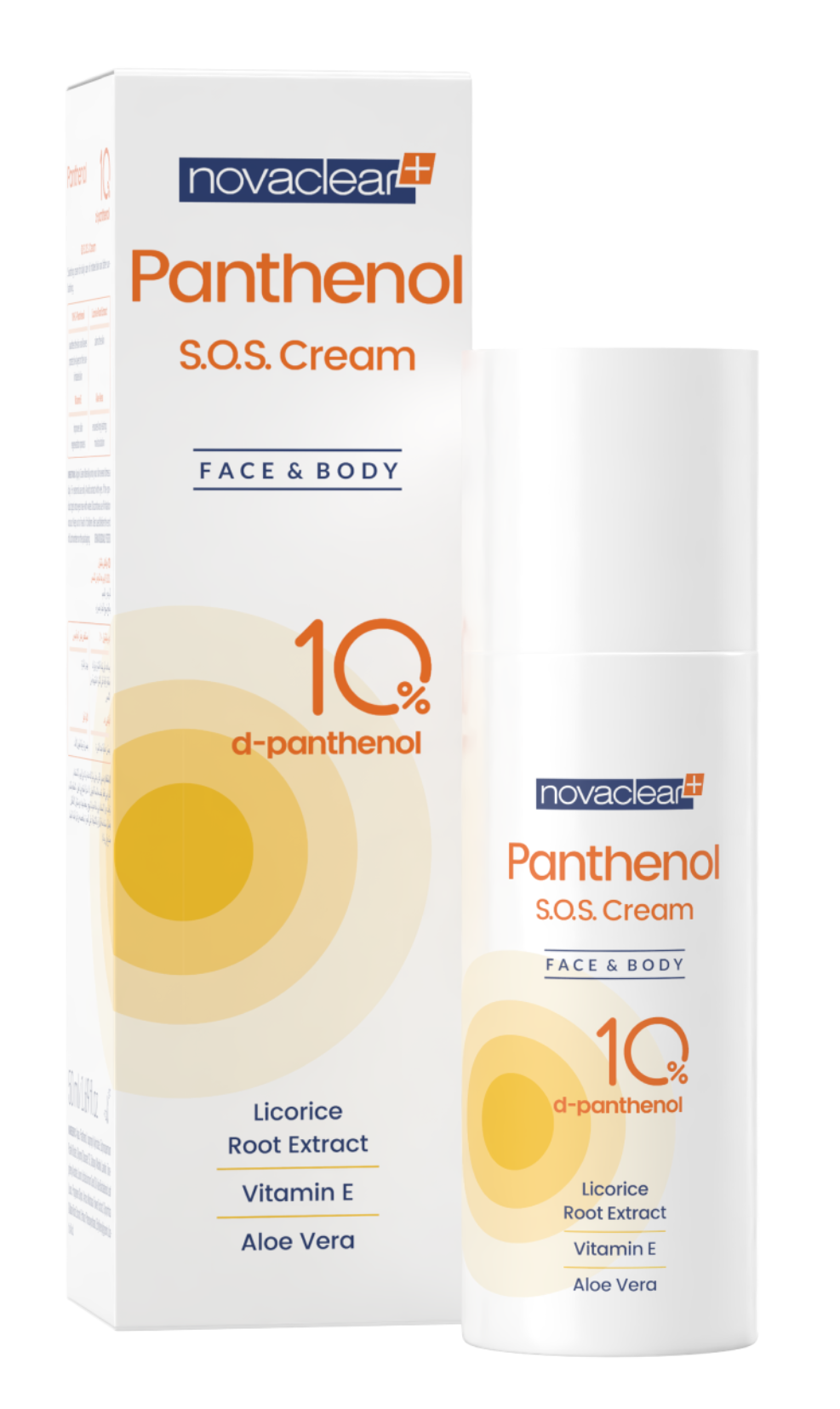 novaclear Panthenol krém po opalování 50ml
