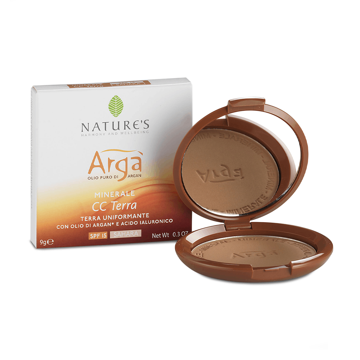 NATURE&#180;s ARGA - t&#243;novac&#237; korekčn&#237; bronzer - Sahara 9 g