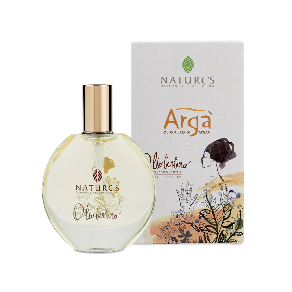 NATURE&#180;s ARGA - berbersk&#253; olej ve spreji na tělo a vlasy, 50 ml