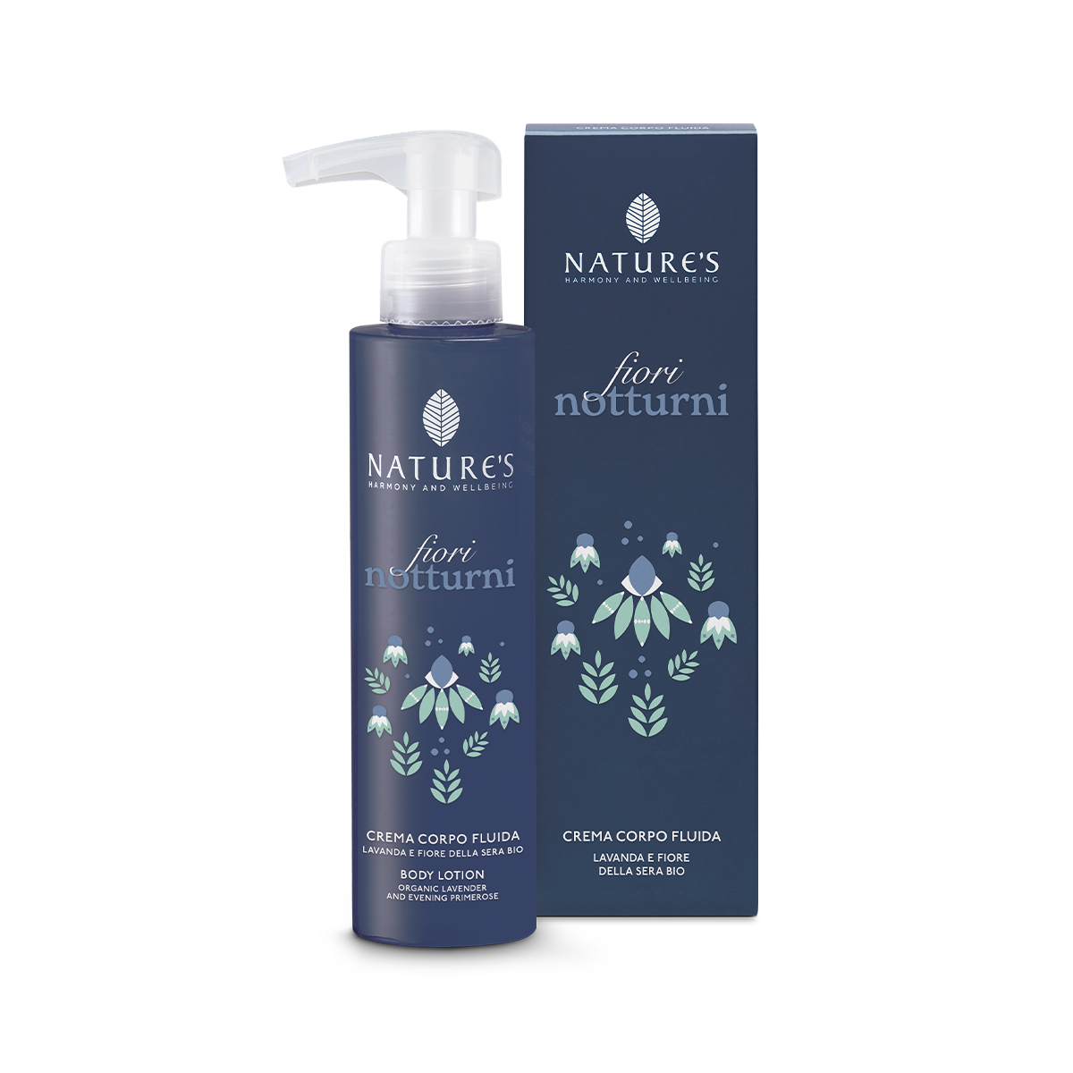 NATURE&#180;s FIORI NOTTURNI tělov&#253; lotion - nočn&#237; květy, 200 ml