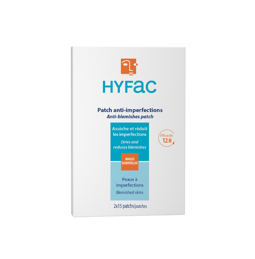 HYFAC Anti-blemish ošetřuj&#237;c&#237; n&#225;plasti na akn&#233; 2x15 ks