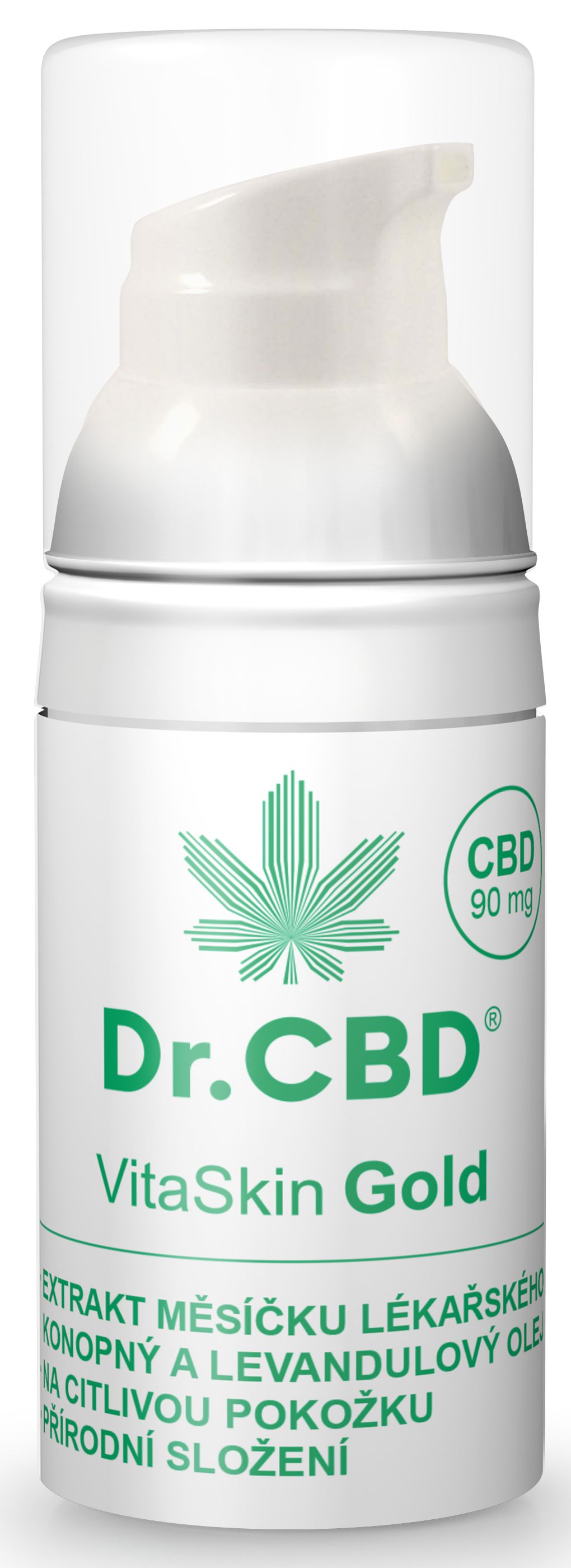 Dr. CBD VitaSkin Gold balzám 30 ml