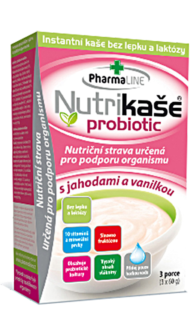 Probiotic Nutrikaše s jahodami a vanilkou Mogador 180 g