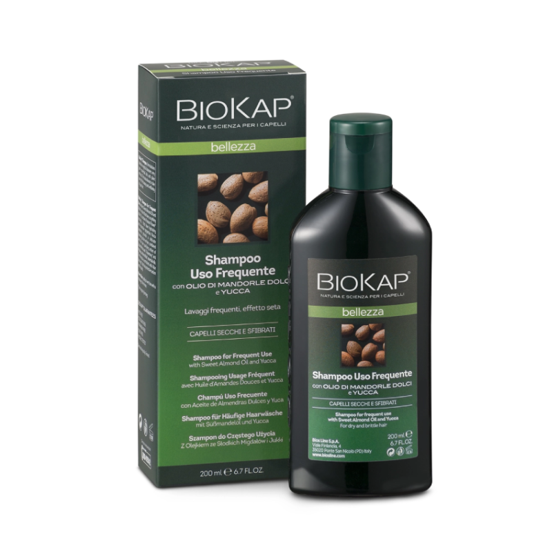 BIOKAP BELLEZZA šampon pro čast&#233; použit&#237; 200 ml