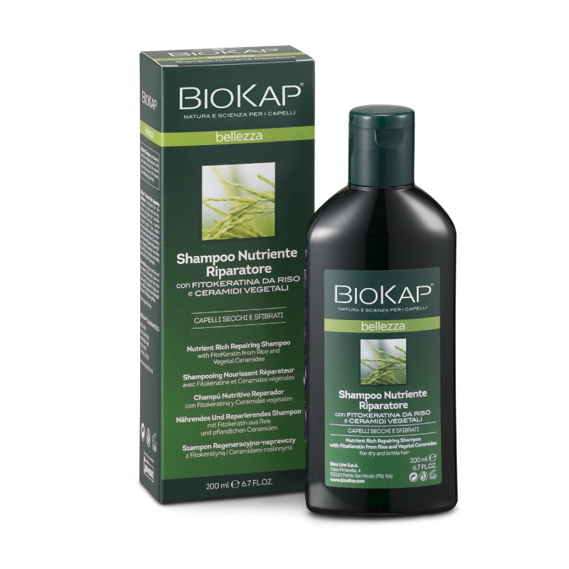 BIOKAP BELLEZZA Vyživuj&#237;c&#237; a regeneračn&#237; šampon na vlasy 200 ml