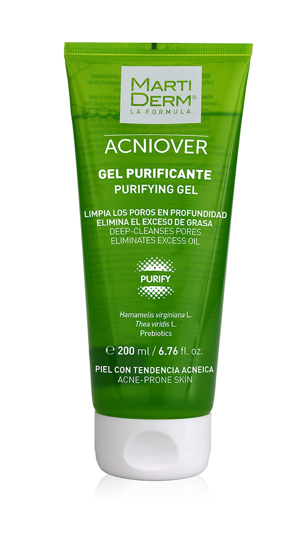 MARTIDERM ACNIOVER Čistic&#237; gel pro akn&#243;zn&#237; pleť 200 ml