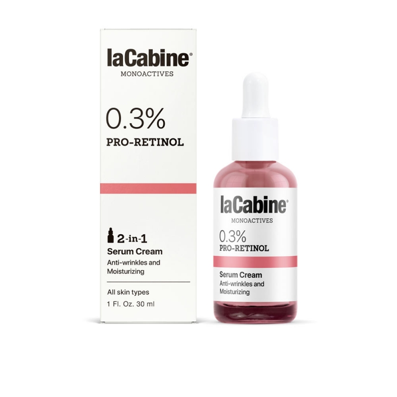 LACABINE MONOACTIVES 0.3% RETINOL s&#233;rum/kr&#233;m 30 ml