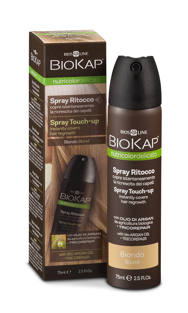 BIOKAP Nutricolor Delicato Spray Touch Up  - Blond - 75 ml