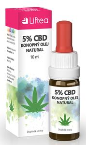 5% CBD konopný olej
