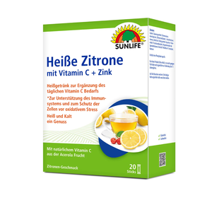 Horký citron s vitamínem C a zinkem  