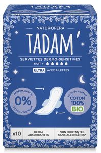 Dámské vložky z BIO bavlny - Noční