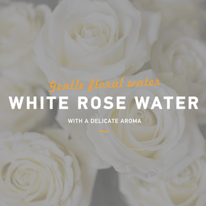 BIO Růžová voda z bílé růže