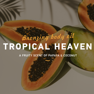 Tropical Heaven - bronzující tělový olej