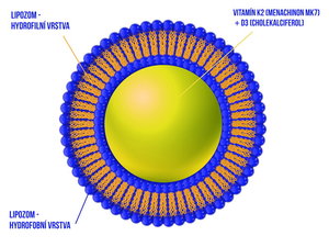 Lipozomální vitamín K2+D3