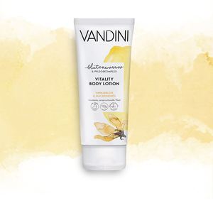 VITALITY Tělový lotion - Vanilky květ & Macadamia olej