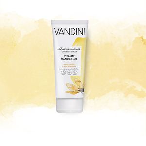 VITALITY Krém na ruce - Vanilky květ & Macadamia olej