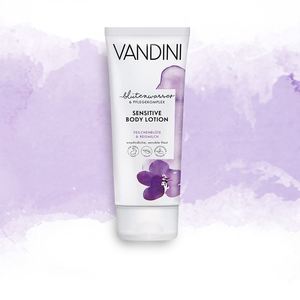 SENSITIVE Tělový Lotion Fialky květ & Rýžové mléko