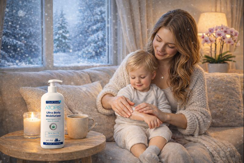 Atopik v zimě — jak pečovat o pokožku